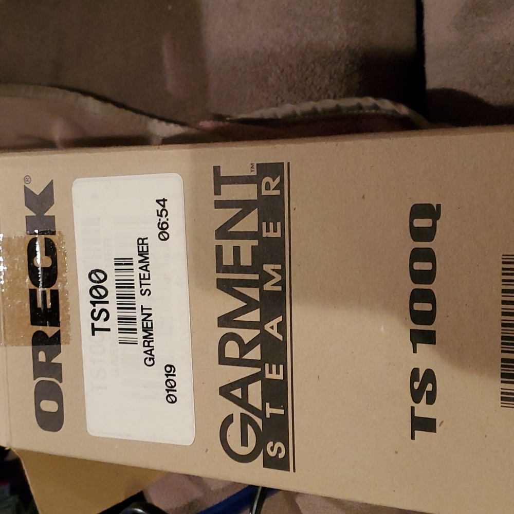 Garment steamer by Oreck. Used once.